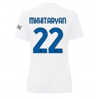 Maglie da calcio Inter Milan Henrikh Mkhitaryan #22 Seconda Maglia Femminile 2023-24 Manica Corta